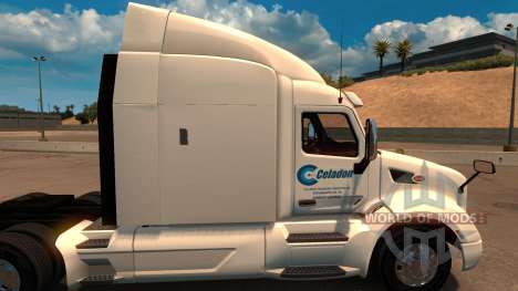 Celadon Camionnage скин для Peterbilt 579 pour American Truck Simulator