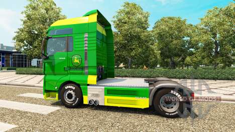 Haut John Deere für MAN LKW für Euro Truck Simulator 2