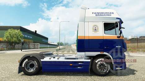Flensburger Brauerei skin for DAF truck für Euro Truck Simulator 2
