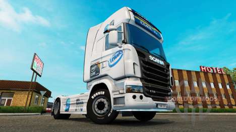Intel-skin für den Scania truck für Euro Truck Simulator 2