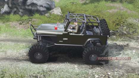 Jeep YJ 1987 [open top][03.03.16] pour Spin Tires