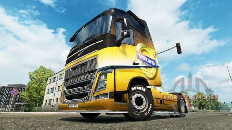 La Volvo Spécial 2012 de la peau pour Volvo cami pour Euro Truck Simulator 2