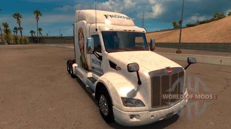 Gefrorene Haut für Peterbilt 579 für American Truck Simulator
