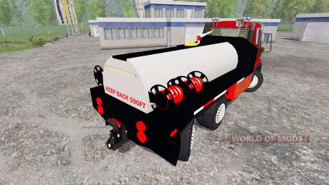 Mercedes-Benz Unimog U400 [sapeur pompier] pour Farming Simulator 2015