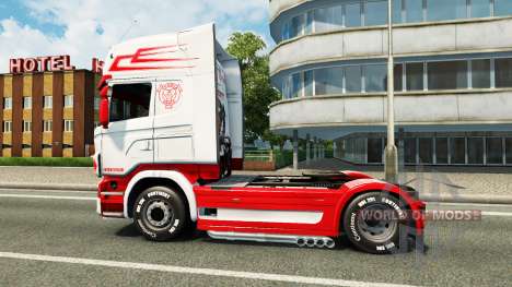 Holland-Stil skin für Scania-LKW für Euro Truck Simulator 2