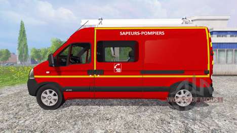 Renault Master [sapeurs-pompiers] v2.0 pour Farming Simulator 2015