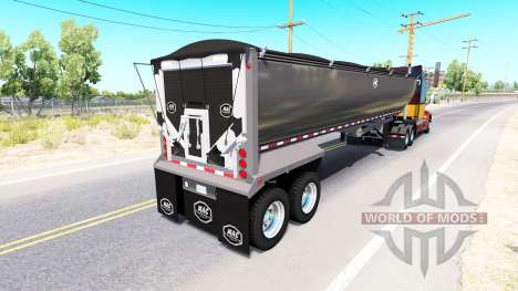 Ein semi-truck Mac Simizer für American Truck Simulator