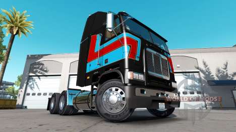 La peau André Bellemare sur le tracteur Freightl pour American Truck Simulator
