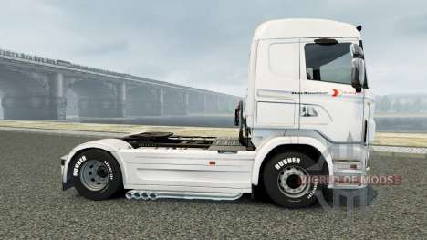 La peau Klaus Bosselmann pour Scania camion pour Euro Truck Simulator 2