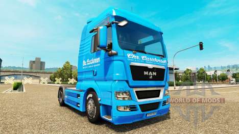 Carstensen de la peau pour l'HOMME de camion pour Euro Truck Simulator 2