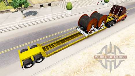 Low sweep mit Kabel für American Truck Simulator