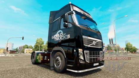 Le Monde des Camions de la peau pour Volvo camio pour Euro Truck Simulator 2