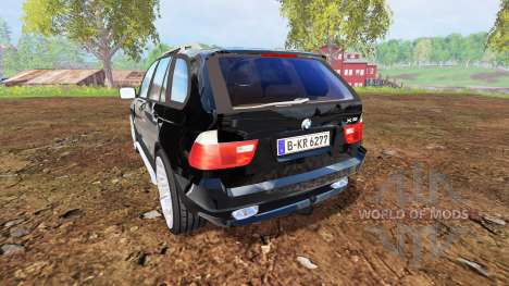 BMW X5 2004 pour Farming Simulator 2015