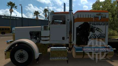 T-D-S Alien vs Predator Skin for Peterbilt 389 pour American Truck Simulator