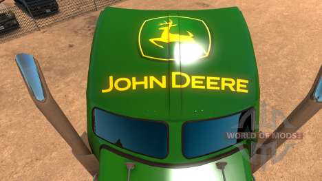 Kenworth W900 John Deere Skin pour American Truck Simulator