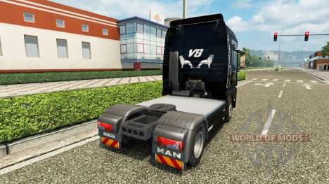 La peau de la Pisse sur le camion de l'HOMME pour Euro Truck Simulator 2