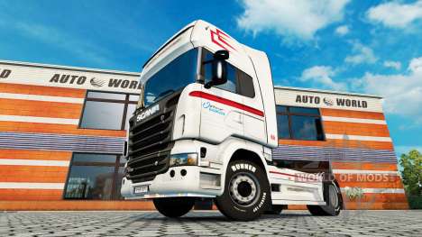 La peau Coppenrath & Wiese v1.1 sur le tracteur  pour Euro Truck Simulator 2