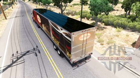 Haut Tim Hortons auf den trailer für American Truck Simulator