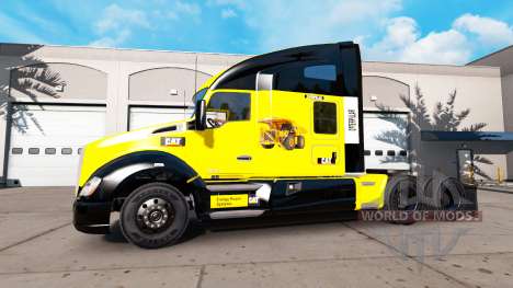 Die Haut der Raupe-Traktor Kenworth für American Truck Simulator