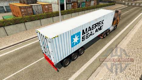 La Semi-Remorque Maersk Sealand pour Euro Truck Simulator 2