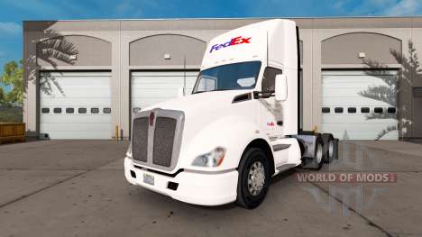 FedEx peau pour le tracteur Kenworth pour American Truck Simulator
