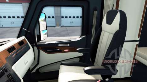 L'intérieur de luxe dans un Peterbilt 579 pour American Truck Simulator