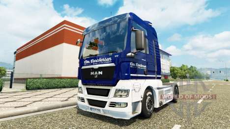 Carstensen Haut für MAN truck v2.0 für Euro Truck Simulator 2