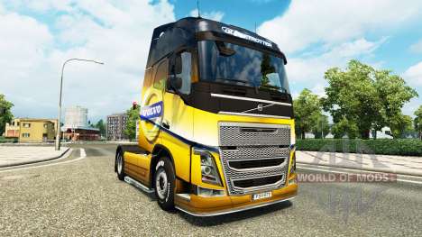 La Volvo Spécial 2012 de la peau pour Volvo cami pour Euro Truck Simulator 2