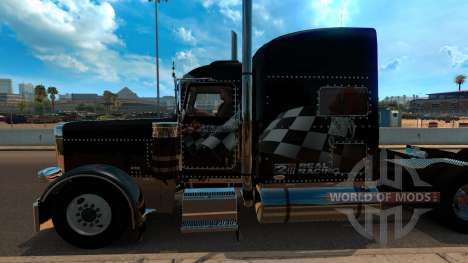 T-D-S Peterbilt 389 Racing Skin Mod pour American Truck Simulator