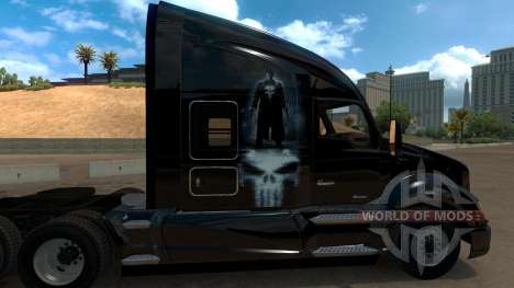 Skin Punisher for Kenworth T680 pour American Truck Simulator