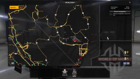 Karte Area 51 für American Truck Simulator