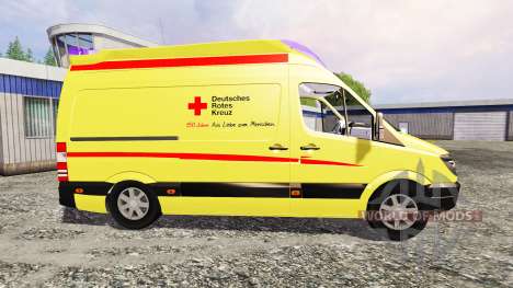 Mercedes-Benz Sprinter Ambulance v2.0 für Farming Simulator 2015