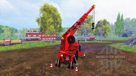 Magirus-Deutz 200D26A [firemen truck crane] pour Farming Simulator 2015