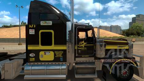 Five Star Transportations skin for Kenworth W900 für American Truck Simulator