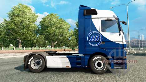 Haut-Williams-F1-Team auf die Sattelzugmaschine  für Euro Truck Simulator 2