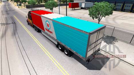 Semi-trailer-Kühlschrank für American Truck Simulator