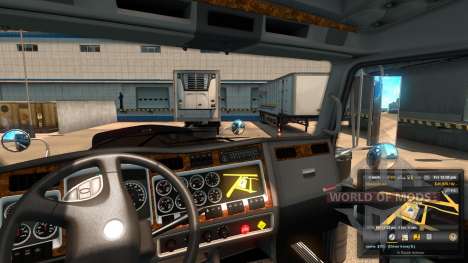 Nouvelle mise en page de déchargement Déchargeme pour American Truck Simulator