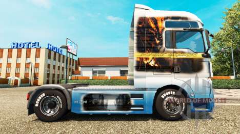 La peau Seigneur des Anneaux sur le camion de l' pour Euro Truck Simulator 2