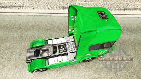 Raiffeisen-skin für den Scania truck für Euro Truck Simulator 2