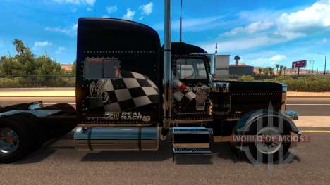T-D-S Peterbilt 389 Racing Skin Mod für American Truck Simulator