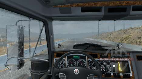 De nouvelles pluies (3D Réalistes TMNA Pluie Bro pour American Truck Simulator