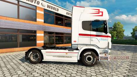 La peau Coppenrath & Wiese v1.1 sur le tracteur  pour Euro Truck Simulator 2