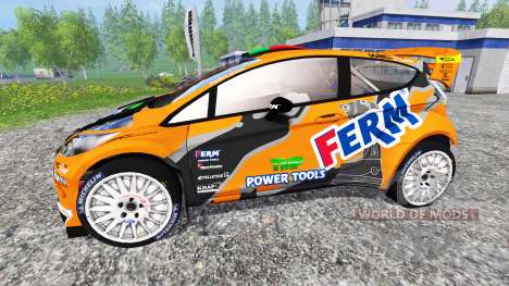 Ford Fiesta WRC pour Farming Simulator 2015