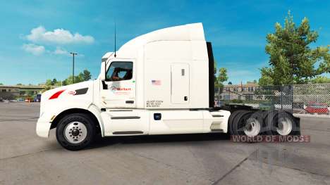 Wallbert skin für den truck Peterbilt für American Truck Simulator