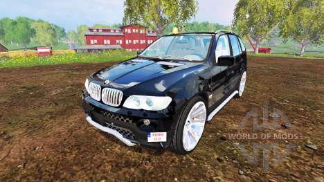 BMW X5 2004 pour Farming Simulator 2015