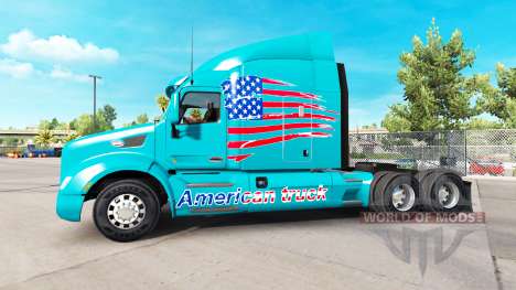Haut amerikanischen Truck Peterbilt LKW für American Truck Simulator