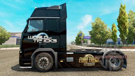 Die Welt der LKW skin für Volvo-LKW für Euro Truck Simulator 2
