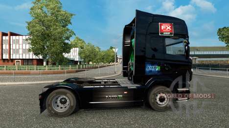 AMD FX-skin für den Scania truck für Euro Truck Simulator 2