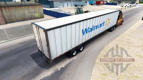 Die WalMart-Semi-Trailer für American Truck Simulator