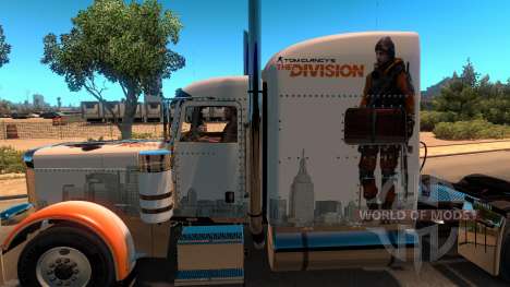 Skin The Division for Peterbilt 389 für American Truck Simulator